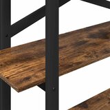  Polica Dimljeni hrast 100 x 33,5 x 102 cm Konstruirano drvo | shoptok.hr