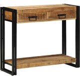  Konzolna stolica Smeđa 90 x 33 x 75 cm Čvrsto drvo manga | Eponuda.com