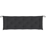 Jastuci za vrtnu klupu 2 kom crno 150x50x7 cm tkanine Oxford | Eponuda.com