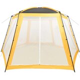 Šator za bazen od tkanine 500 x 433 x 250 cm žuti | shoptok.hr