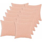  Presvlaka za jastuk 12 pcs HEERLEN Ružičasta 40 x 40 cm Bouclé | shoptok.hr