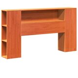 vidaXL Posteljni okvir brez vzmetnice voščeno rjav 160x200 cm borovina | Shoptok.si