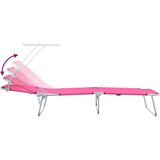  Ležaljka 2 pcs Ružičasta 58 x 188 x 77cm Poliester | shoptok.hr