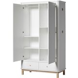 Oliver Furniture® dvokrilni ormar white/oak | shoptok.hr