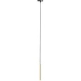 QAZQA Moderne hanglamp zwart beige voor railsysteem 1-fase - Slimline Keno cene