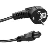 Lanberg CABO DE ALIMENTAÇÃO MACCLEAN EM FORMATO DE TREVO PARA NOTEBOOK/LAPTOP, 1,5 M, PLUGUE EUROPEU., (5000261375) Cene