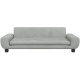  Krevet za pse svjetlosivi 100 x 54 x 33 cm baršunasti | shoptok.hr