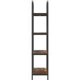  Polica Dimljeni hrast 60 x 30 x 146 cm Konstruirano drvo | shoptok.hr