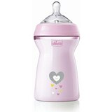 Chicco nf plastična flašica,330ml,silikon,6m+,devojčica ( A075864 ) Cene