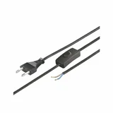 Strujni kabel sa prekidačem 1,5m N2K-BK