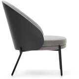 Kave Home Crna/siva fotelja Eamy – | shoptok.hr