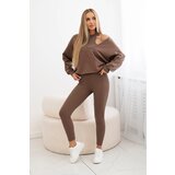 Kesi 3-piece set sweatshirt + top + mocca leggings | shoptok.hr