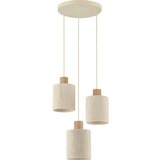 Brilliant visilica na lanku arlo 3xE27/20W/230V ø 40 cm krem Cene