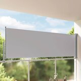  Uvlačiva bočna tenda za terasu 120 x 300 cm siva | shoptok.hr