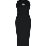 Trendyol Curve Black Embroidery Detailed Midi Knitted Dress Cijene