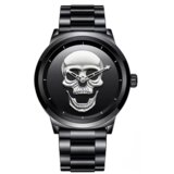  Moška ura Skull Head Srebrna | Shoptok.si
