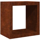  Stalak za drva za ogrjev 60 x 40 x 60 cm Pohabani čelik | shoptok.hr