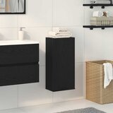  Zidni ormarić crni hrast 32x20x67 cm inženjerski drvo | shoptok.hr