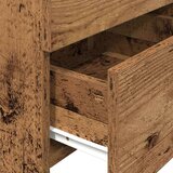 vidaXL Noćni ormarići 2 kom s 2 ladice staro drvo 40x36,5x62 cm | shoptok.hr
