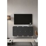 Hanah home Konzola Alfa 120 Anthracite Silver | Eponuda.com