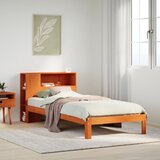 vidaXL Krevet s regalom za knjige bez madraca 90 x 190 cm od borovine Cijene