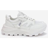 Boto EVENTO Women's Sports Sneakers On Thick Sole White Prononice | Shoptok.si