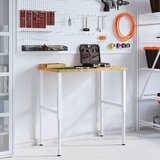  Radni stol svjetlosmeđi 100x60x(71,5-98) cm drveni pravokutni | shoptok.hr