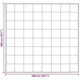  Poletna odeja Črna 200 x 200 cm Satin in mikrovlakna, (5000148099) | Shoptok.si