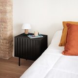 Teulat Črna nočna omarica v mat dekorju Sierra – | Shoptok.si