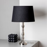  Brilagi - Stona lampa CERIA 1xE27/60W/230V prečnik 30 cm sjajni hrom/crna | Eponuda.com