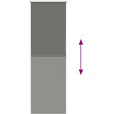 Rolo zavjesa Blackout siva 40x130 cm Širina tkanine 35,7 cm | shoptok.hr