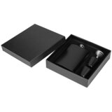 Castelli Set pljoska, 2 čašice i levak Decant 8, Inox 304, 230ml, Crna | Eponuda.com