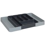 XXXL FIVE ORGANIZATOR PRIBORA ZA JELO, 39X5,5X31CM POLIPROPILEN/TPE/TPR SIVA | shoptok.hr