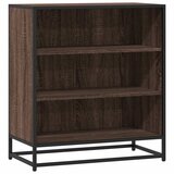  Komoda boja hrasta 68x35x76 cm konstruirano drvo i metal | shoptok.hr
