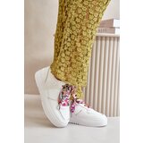 Boto Women's Platform Sneakers With Decorative Lacing White Mistra | Shoptok.si