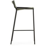 Marckeric Zelena metalna barska stolica (visine sjedala 65 cm) Emily – | shoptok.hr