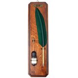 HARRY POTTER Spolzgad replika pisalnega peresa s črnilom Verdant Feather Cene