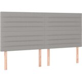  Okvir za krevet s uzglavljem svjetlosivi 180x200 cm od tkanine | shoptok.hr