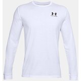 Under Armour SPORTSTYLE LEFT CHEST LS T-shirt - white | shoptok.hr