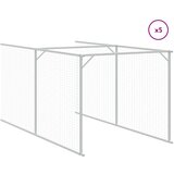  Kućica za pse s krovom antracit 117x1221x123 cm pocinčani čelik | shoptok.hr
