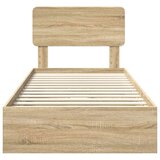  Krevet s od storage Sonoma hrast 100 x 200 cm Konstruirano drvo | shoptok.hr