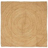  Tepih Smeđa 120 x 120 cm Juta | shoptok.hr