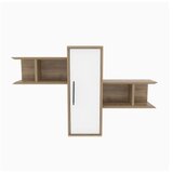 Hanah home zidna polica olida walnut white | ePonuda.com
