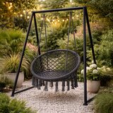 Multi Garden boho viseća vrtna ljuljačka, siva | shoptok.hr