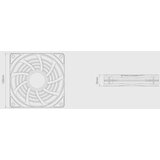 DeepCool RF120R 120x120x25mm ventilator red led hydro bearing 1300rpm 49CFM 22dBa | ePonuda.com
