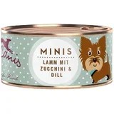 Mini 18 x 100 g - Jagnjetina z bučkami in koprom