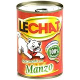 Lechat Hrana za mačke sa govedinom u komadićima, 400g Cene