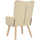  Fotelja Krema 63 x 67 x 94 cm Tkanina i šperploča | shoptok.hr