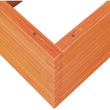  Vrtna sadilica voštano smeđe boje 110x60x45 5 cm od borovine | shoptok.hr