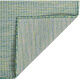 Vanjski tepih ravnog tkanja 120 x 170 cm tirkizni | shoptok.hr